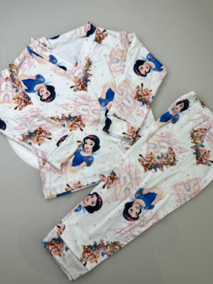 Pijama manga longa/calça Branca de Neve