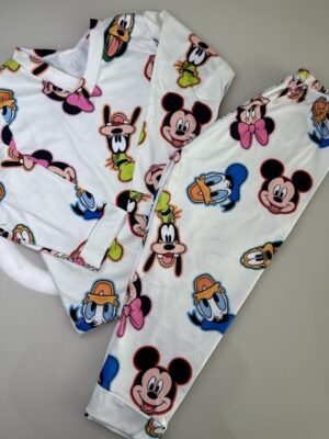 Pijama manga lona/calça Mickey