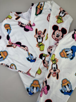 Pijama manga lona/calça Mickey
