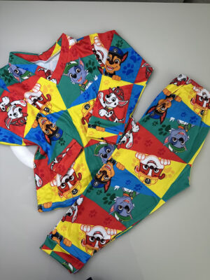 Pijama manga longa/calça Patrulha canina