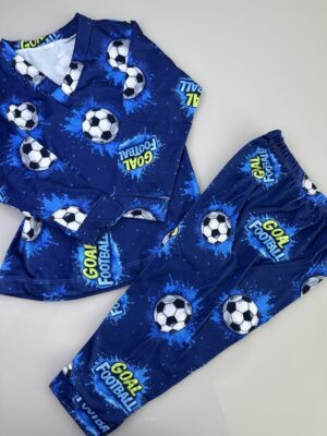 Pijama manga longa/calça Futebol
