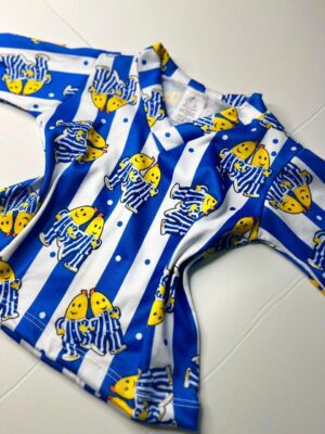Pijama manga longa/calça bananas de pijama