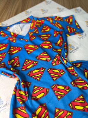 Pijama manga curta/short Super homem