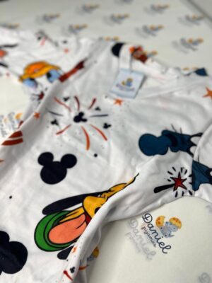 Pijama manga longa/calça Mickey