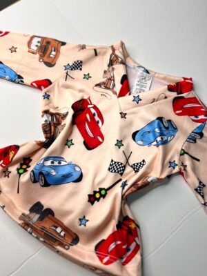 Pijama manga longa/calça- Carros