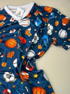Pijama manga curta/short bola
