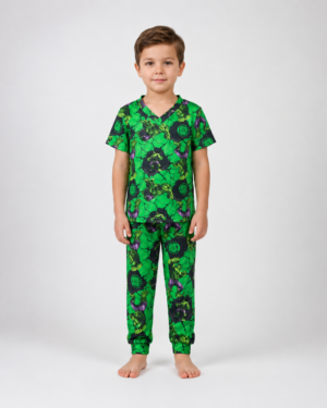Pijama manga curta/calça Hulk