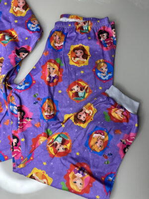 Pijama manga longa/calça Princesas