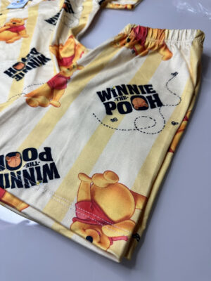 Pijama manga curta/short ursinho Pooh