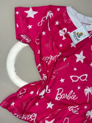 Pijama manga curta/short Barbie