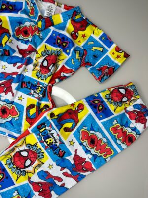 Pijama manga curta/calça Homem Aranha