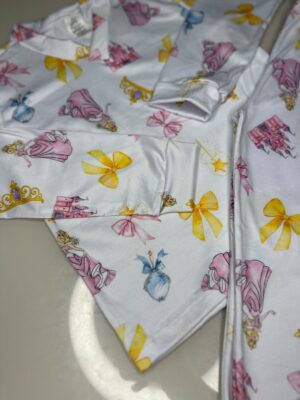 Pijama manga longa/calça Princesa