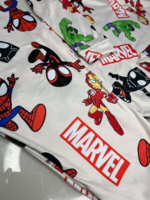Pijama manga longa/calça Marvel